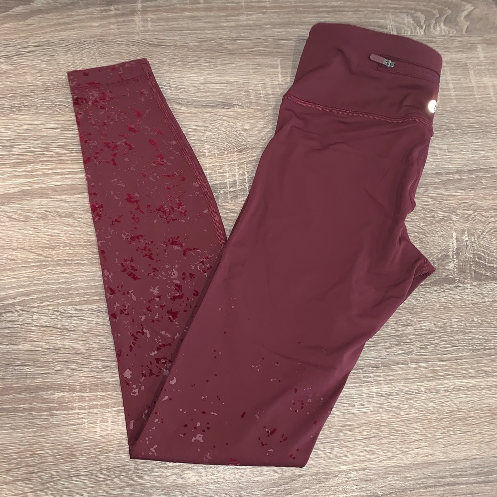 Lululemon sz 4 Speed Wunder Shine!